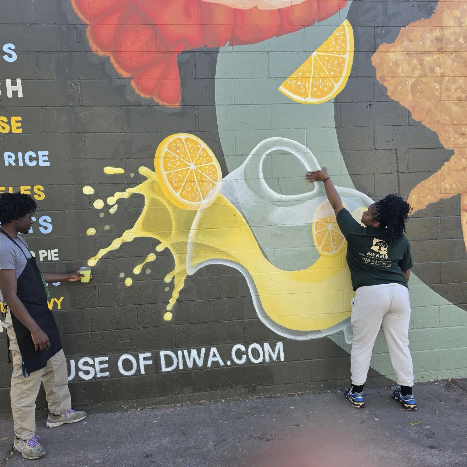 Studio Diwa mural commission