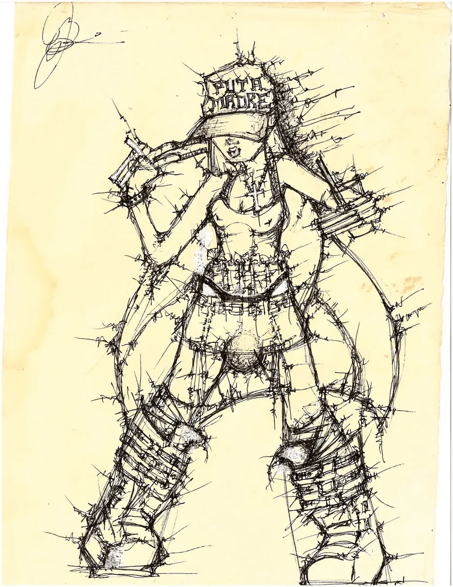Untitled V — Ink on paper